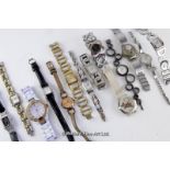 *Bag containing approximately fourteen ladies' wristwatches including Radley, Guess, D&G, DKNY,