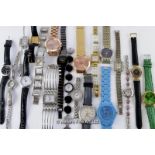 *Selection of approximately twenty mainly ladies' wristwatches (Lot subject to VAT)