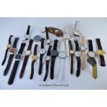 *Bag of approximately twenty mixed wristwatches including Sekonda, Mondaine and FCUK (Lot subject to