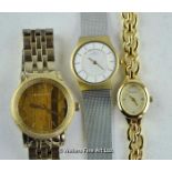 *Three ladies' wristwatches, including Michael Kors, Skagen and a boxed Sekonda (Lot subject to