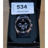 Emporio Armani Watch, Model No. AR5905