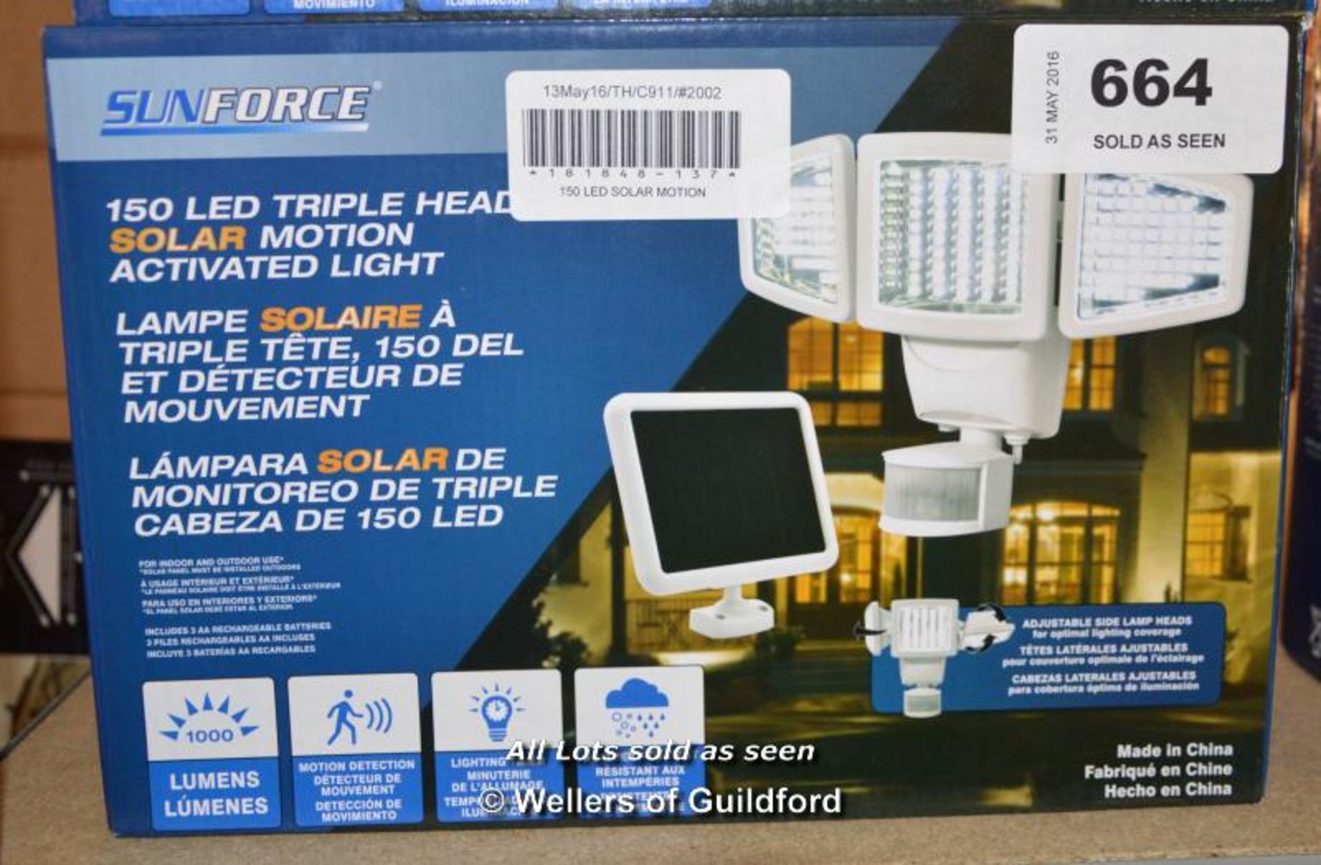 *150 LED SOLAR MOTION (2002) (181848-137)