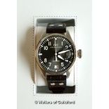 Gentlemen's 18ct white gold cased International Watch Company (IWC) Schaffhausen Big Pilots Watch,