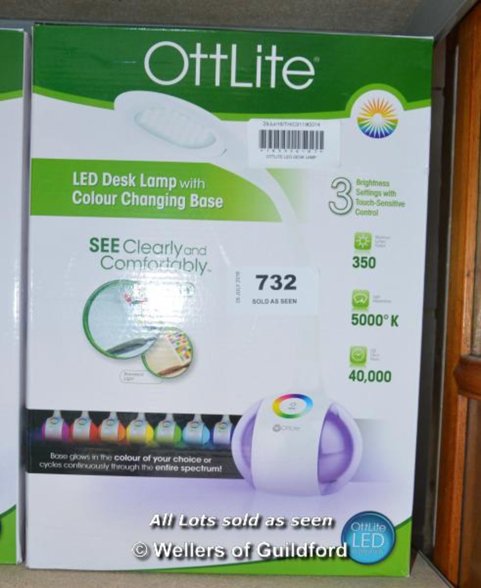 *OTTLITE LED DESK LAMP (2014)