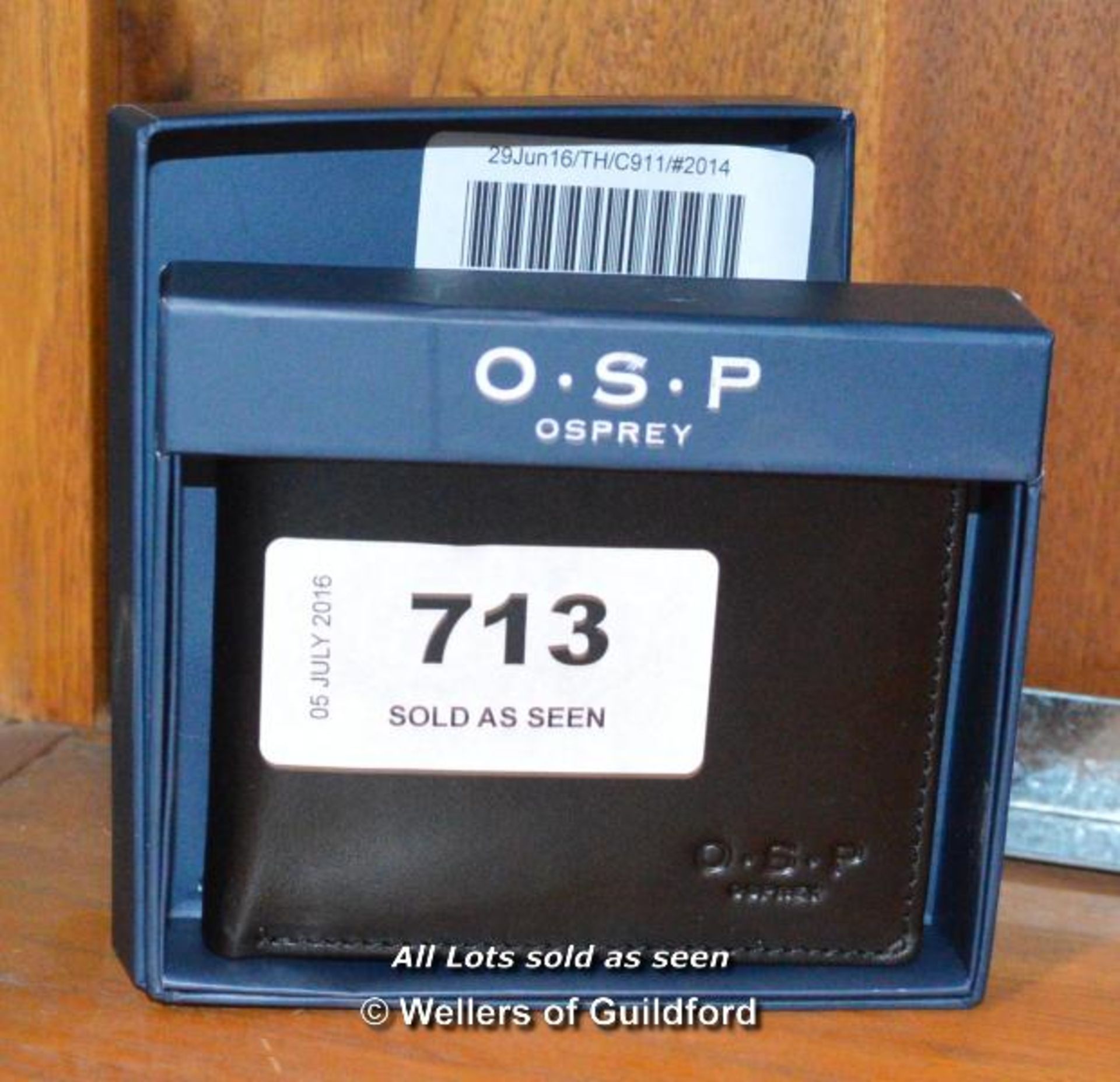 *O.S.P OSPREY MEN'S WALLET (2014)