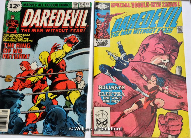 Marvel Comics - 39 x mixed comics including Daredevil # 181, The Infinity War # 1, 2 & 3, The - Image 3 of 6