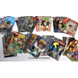DC Comics - a mixed collection of comics including Swamp Thing, Wonder Woman, Justice League and