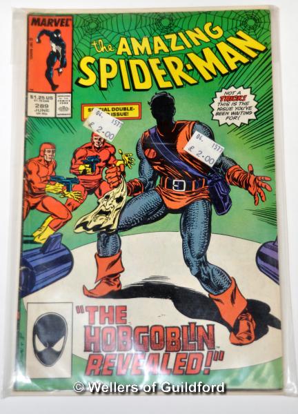 Marvel comics - Spiderman, a collection of approximately 50 Spiderman comics from the 1980's and - Image 6 of 8