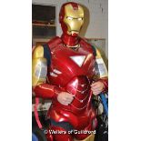 *Full size fibreglass Marvel's Ironman costume for adults complete with light up eyes and chest (Lot