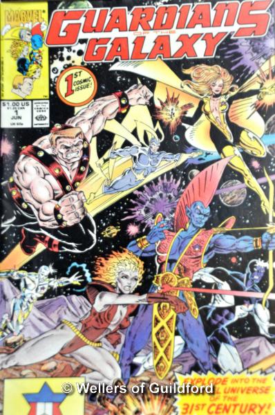 Marvel Comics - 40 x 1990's comics, mainly Guardians of the Galaxy including issue # 1 together with - Image 2 of 8