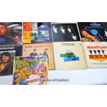 The Beatles - an assortment of 11 Beatles albums including With The Beatles, Help and Live at the