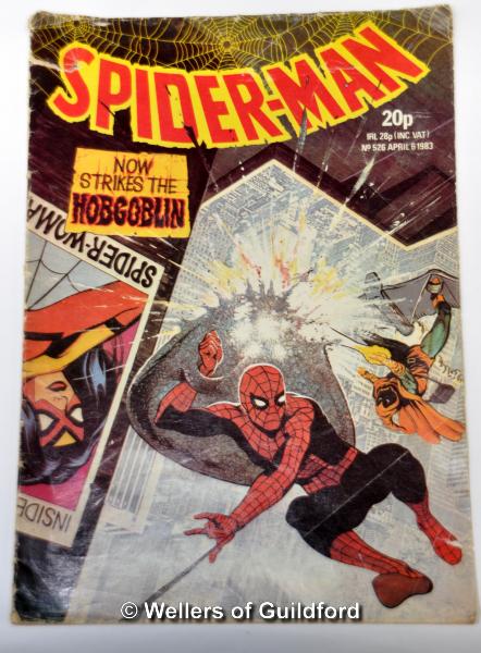 Marvel comics - Spiderman, a collection of approximately 50 Spiderman comics from the 1980's and - Image 4 of 8