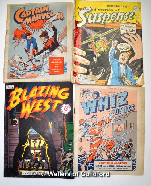 A mixed collection of comics, magazines, books and annuals including Rupert the Bear, Tintin, - Image 8 of 8