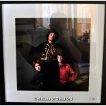 Jimi Hendrix - 'Are You Experienced' UK outtake photo, framed and glazed