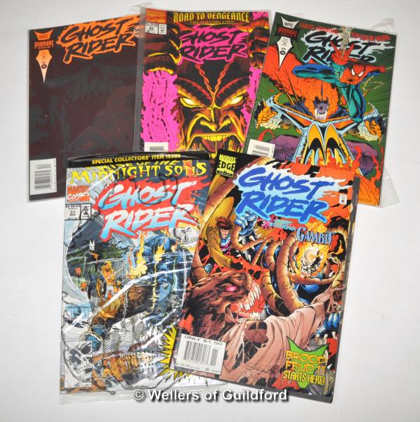 Marvel Comics - approximately 70 x mixed Marvel Comics including Iron Man, Thor, Ghost Rider, - Image 3 of 9