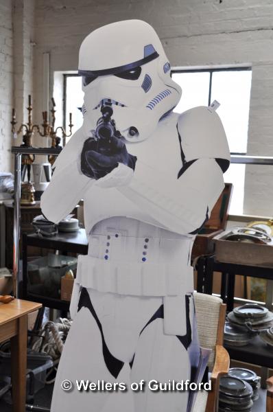 *Stormtrooper Star Wars Cardboard Cutout / Figure 183cm (Lot subject to VAT)