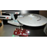 *Star Trek U.S.S Enterprise A Model With Custom Lighting Kit (Lot subject to VAT)