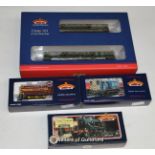 Bachmann: 32-285 Class 101 DMU 2 car set BR green with speed whiskers; 31-450 2-6-2 tank locomotive;