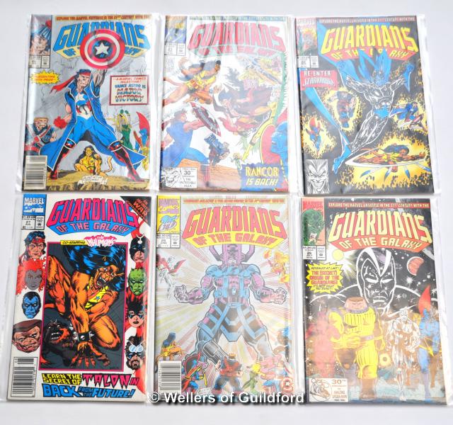 Marvel Comics - 40 x 1990's comics, mainly Guardians of the Galaxy including issue # 1 together with - Image 5 of 8