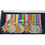 Indian Army: a group of nine medals spanning both World Wars to Captain JML Hindmarsh, 1914-15