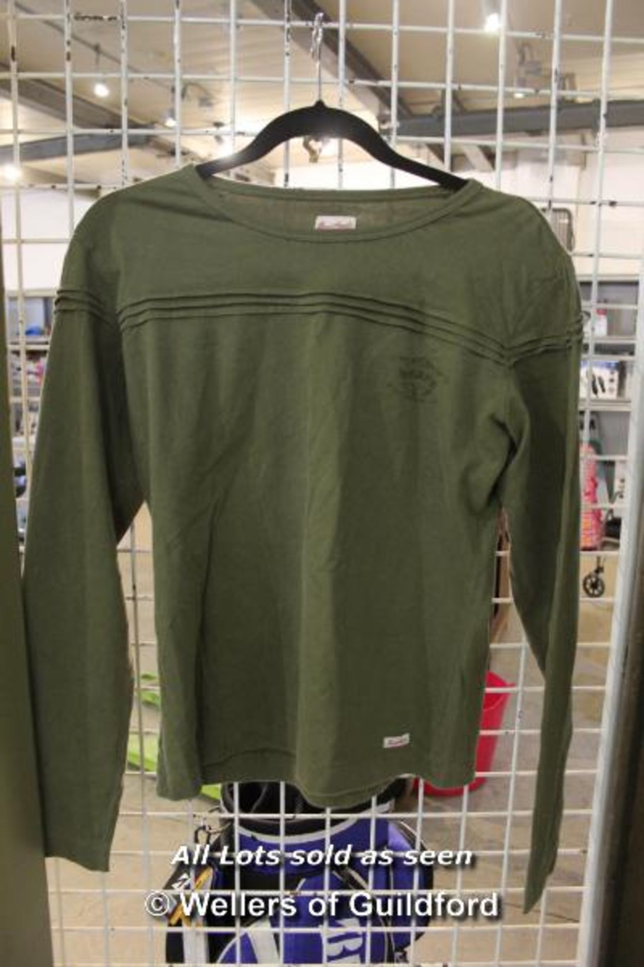 LADIES NEW BOARD ANGELS BY KANGEROOPOO GREEN LONG SLEEVE TOP 14