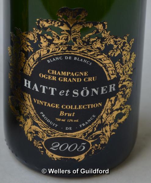 *Six bottles of Hatt & Soner champagne, Brut, 2005 (Lot subject to VAT) - Image 2 of 2