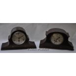 Musterschutz chiming mantel clock no. 773488, mahogany case, three train movement; an Edwardian