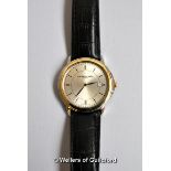 *Gentlemen's Raymond Weil wristwatch, circular champagne colour dial with baton hour markers and