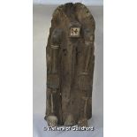 *A large African Grebo carved wood mask, 85cm. (Lot subject to VAT)