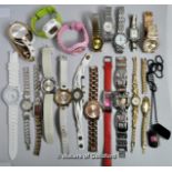 *Selection of twenty ladies' watches (Lot subject to VAT)