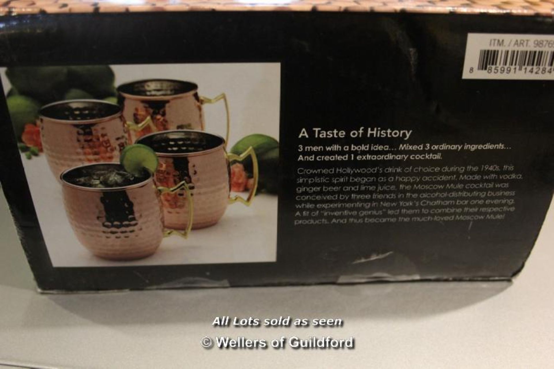 *MIKASA MOSCOW MULES MUG SET [2049]