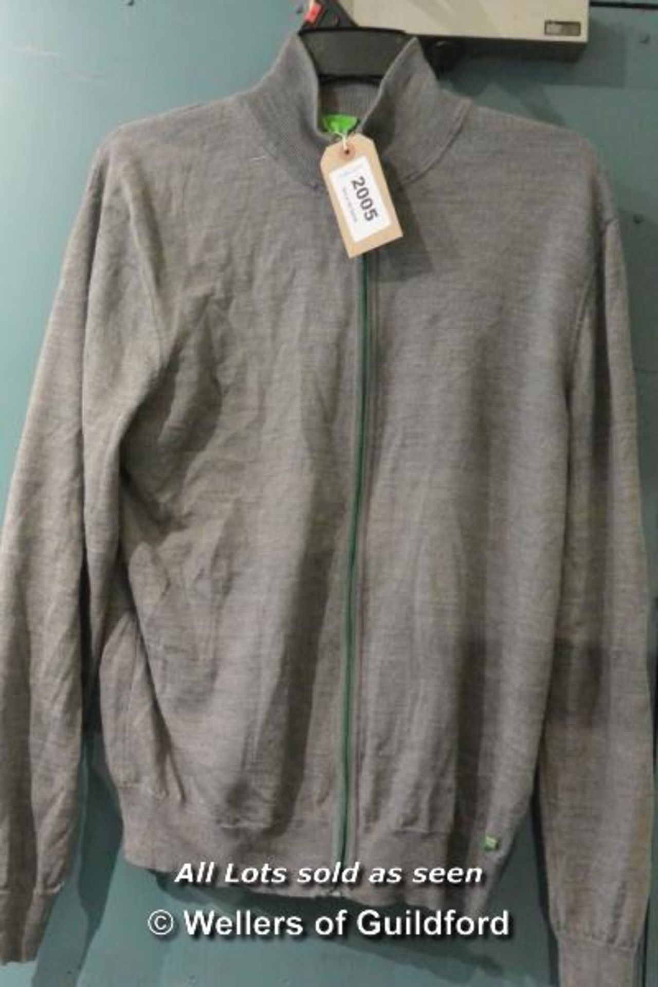 *HUGO BOSS - JUMPER - GREY - SIZE XL [300]