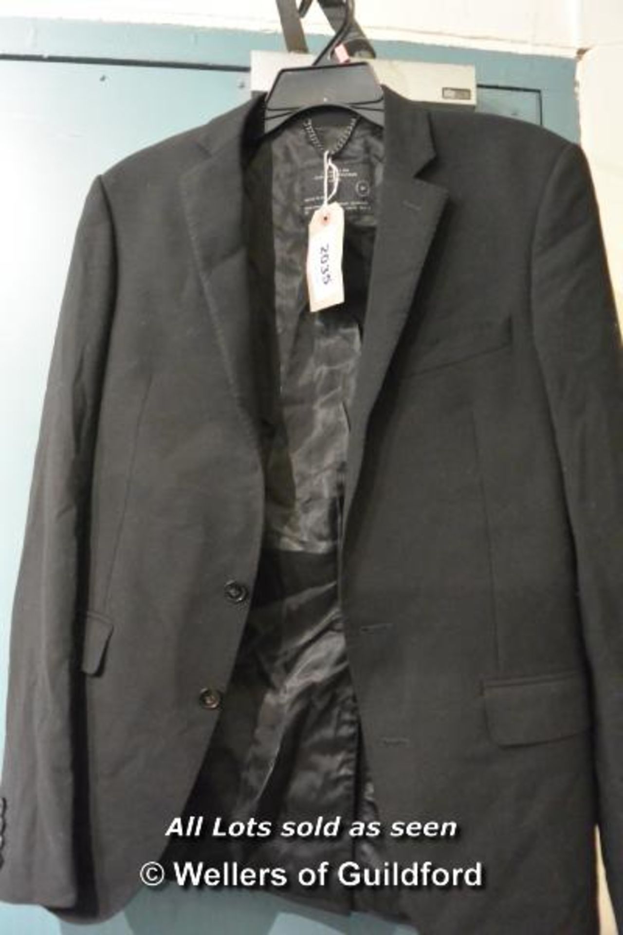 *ALLSAINTS SPITALFIELS - LADIES SUIT -BLACK - SIZE 36 [331]