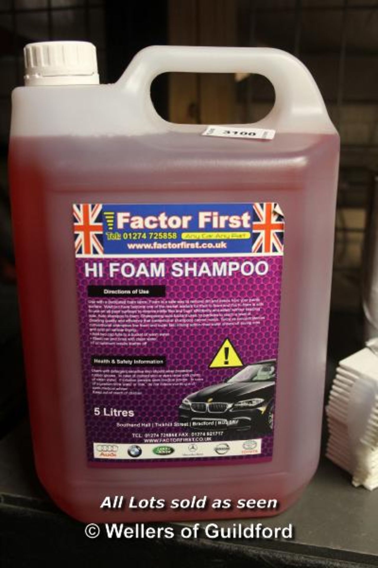 *NEW - FACTOR FIRST HI-FOAM WASH TRADE FOAM SHAMPOO [2055]