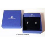 *Swarovski ear studs (Lot subject to VAT)