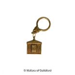 Rolls Royce keyring in 9ct yellow gold, 16.8 grams