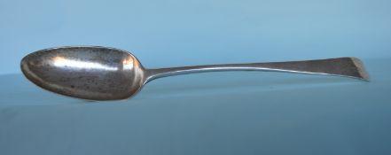 A heavy OE basting spoon punched MF. Approx. 179 g