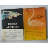 LEONARD BASKIN: "Hosie's Aviary". (Dust cover present), together with one other entitled "Hosie's