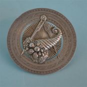 An unusual Masonic pendant with engraved decoratio