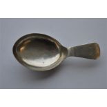 A small early Georgian caddy spoon. Birmingham by