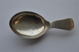 A small early Georgian caddy spoon. Birmingham by