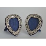 A pair of attractive miniature heart shaped frames