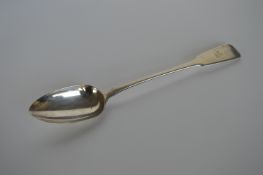 A good large fiddle pattern basting spoon. London