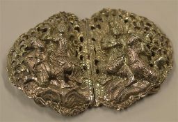 A good cast Indian belt decorated with figures. Ap