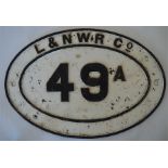 A London and North Western Railway cast iron bridg