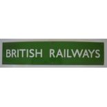A British Railways (Southern Region) enamel sign w