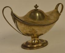A good two handled Adams' style tureen and cover.