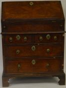 A good Antique four drawer bureau with fall front,
