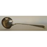 A large OE pattern ladle. London. By GB. Est. £100