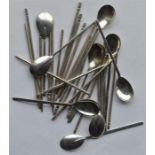 A good set of Continental teaspoons together with
